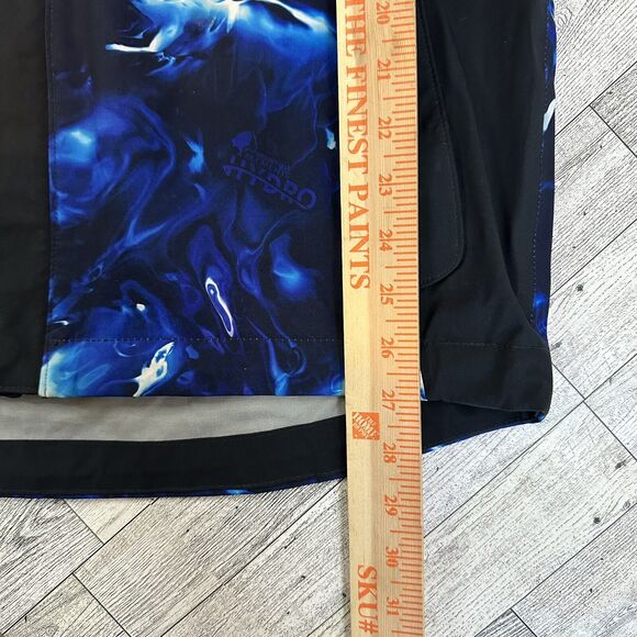 Huk Fishing Hydra Reflective Mossy Oak Rain Jacket‎ Blue Small Performance Camo - Picture 13 of 15